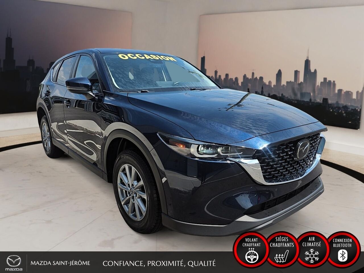 Mazda CX-5 2023 Bleu Saint-Jérôme - photo #3