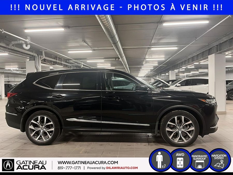 Acura MDX *** UN PROPRIO + CLEAN CARFAX *** 2024 Noir