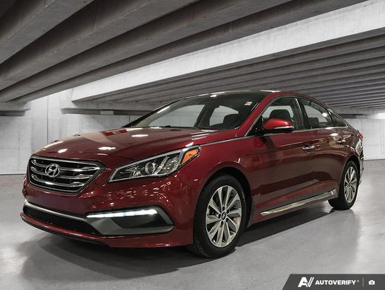 2015 Hyundai Sonata 2015 Red