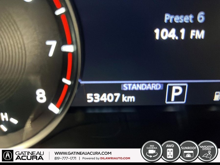 INFINITI QX55 ***CLEAN CARFAX + NAV + TOIT + UN PROPRIO *** 2023 Noir