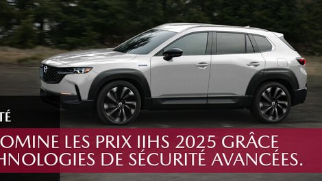 Mazda : Leader 2025 en Sécurité Automobile selon l’IIHS – Vers Zéro Accident Mortel