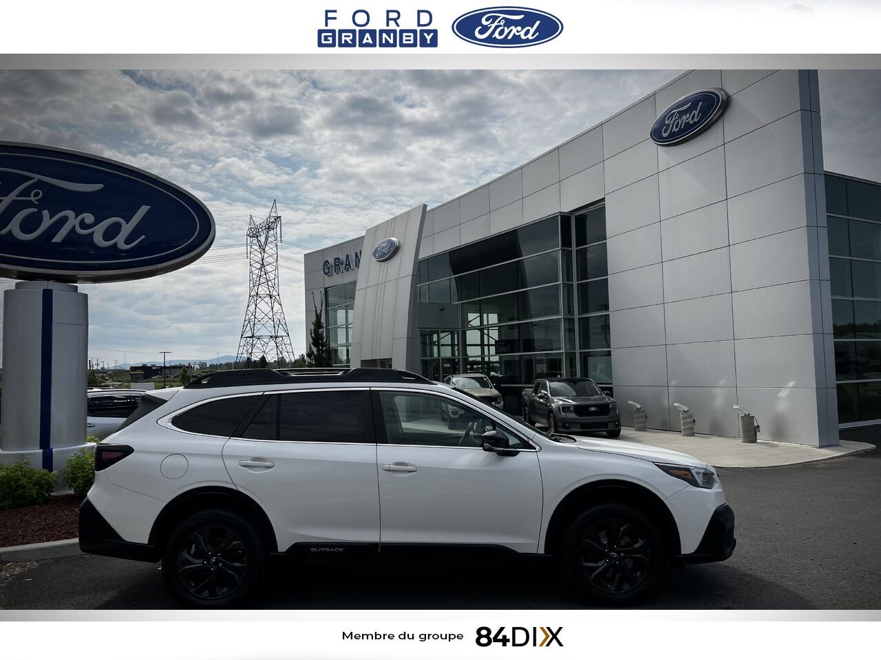 Subaru Outback 2021 Blanc Granby - photo #1