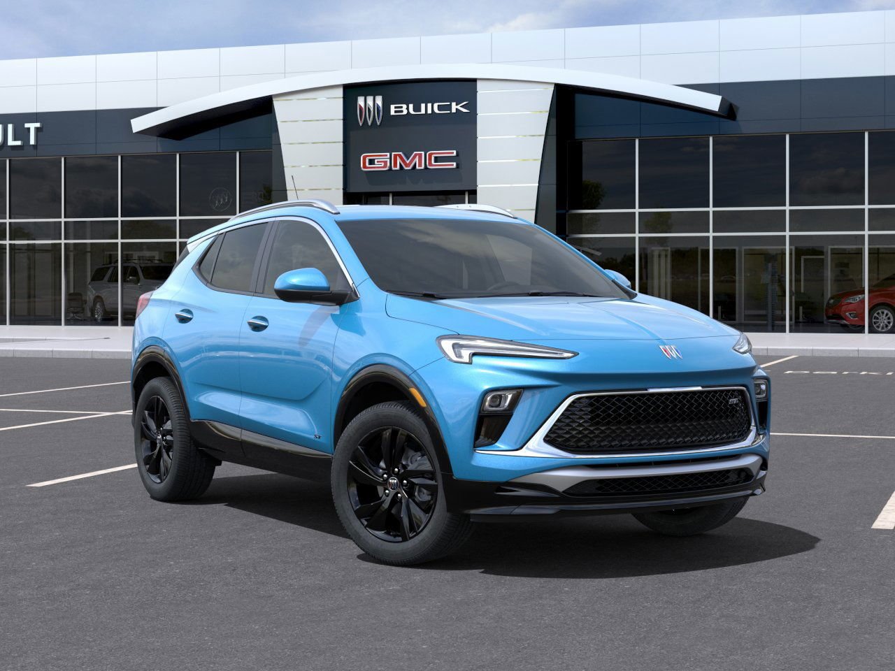 2025 Buick Encore GX Sport Touring Aquamarine Blue Metallic Granby - photo #6
