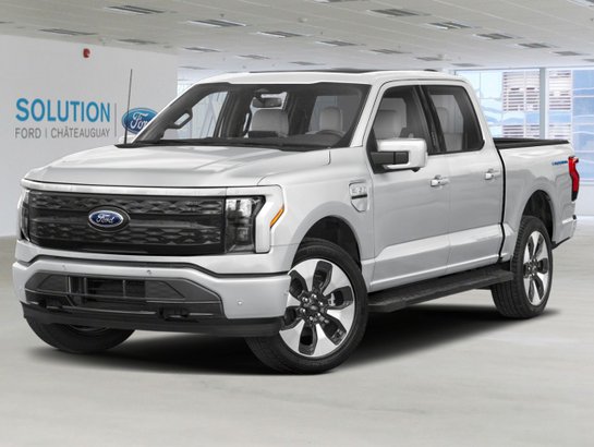 Ford F-150 Lightning 2025 Blanc sidéral métallisé