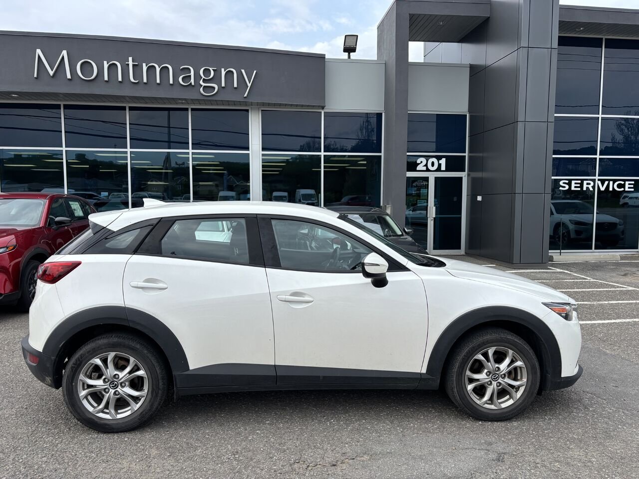Mazda CX-3 GS TA BA 2021 Blanc Montmagny - photo #3