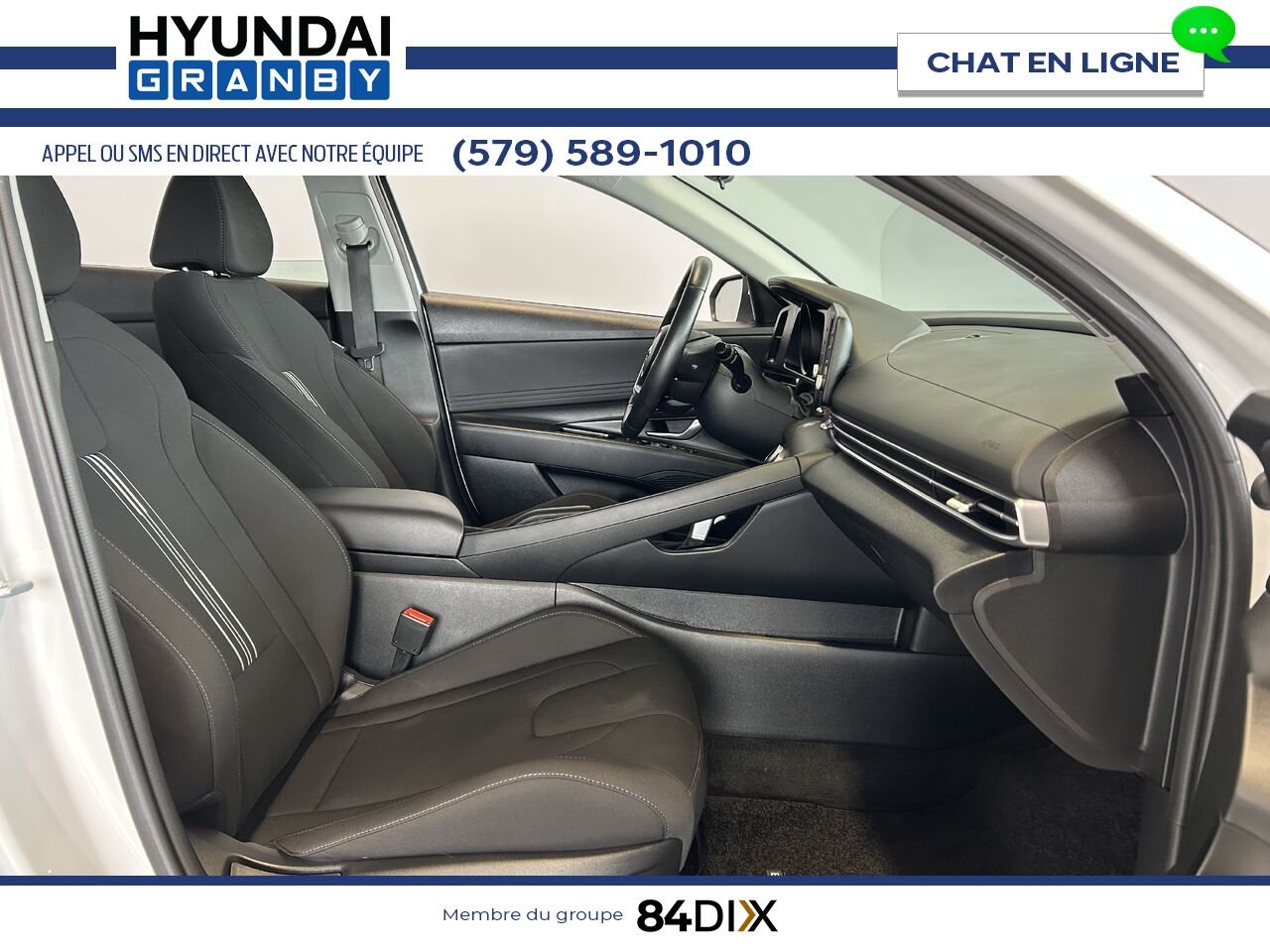 Hyundai Elantra 2023 Blanc Granby - photo #20