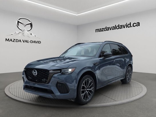 2025 Mazda CX-70 PHEV Éligible à une subvention gouvernementale allant jusqu’à 7500$ Zircon Sand Metallic