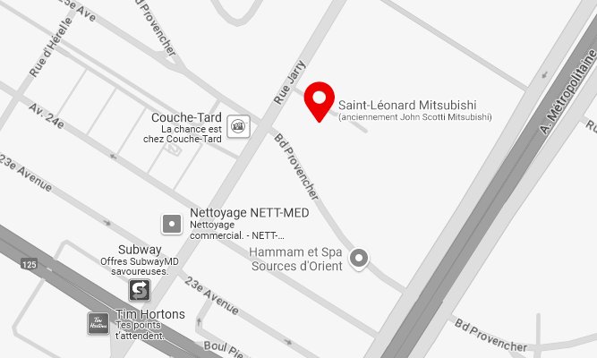 Saint-Léonard Mitsubishi