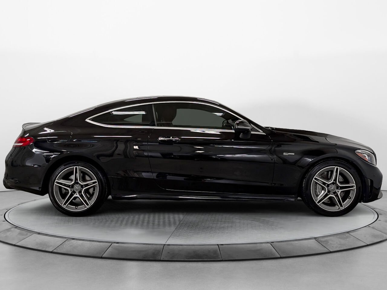 2022 MERCEDES C 43 AMG Coupe Toit Pano Bas Km AWD Black Sherbrooke - photo #6