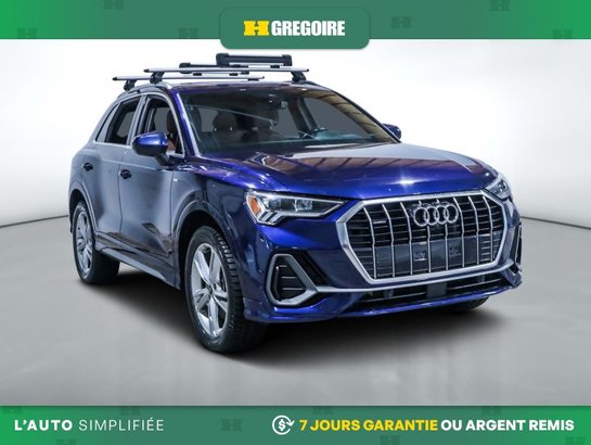 Audi Q3 2022 2022 Bleu