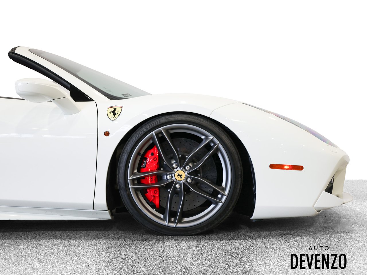 Ferrari 488 2018 Blanc Saint-Eustache - photo #3
