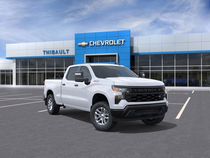 CHEVROLET SILVERADO 1500 WT cabine multiplace 4RM 147 po 2026 Blanc