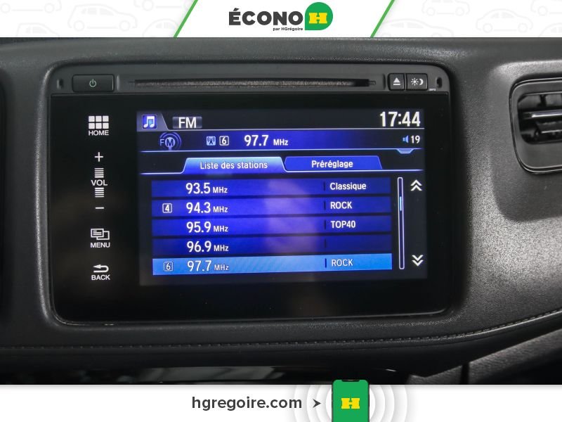 Honda HR-V 821478 | LX AUTO A/C GR ELECT MAGS 2016 Gris Laval - photo #9