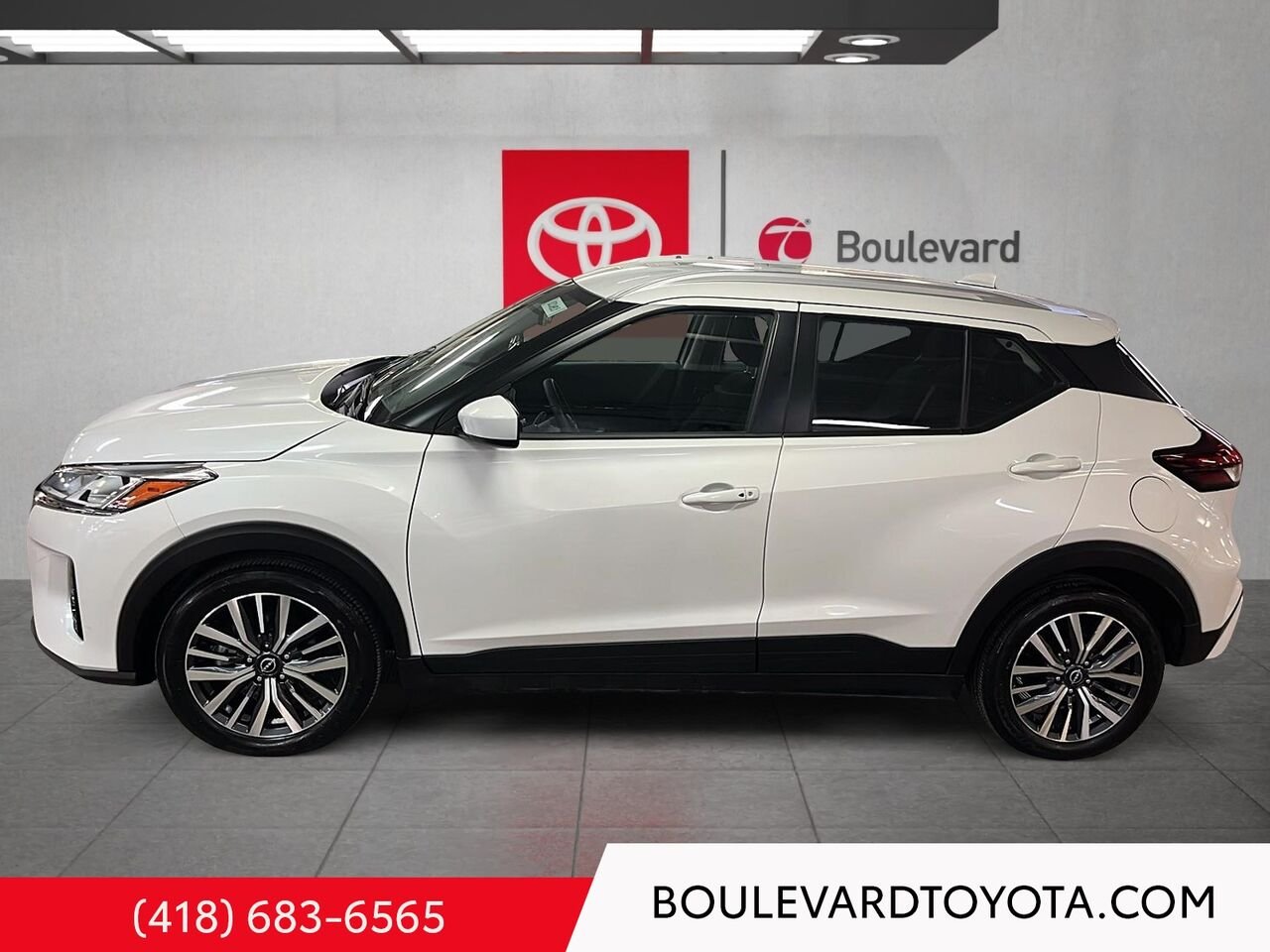 Nissan Kicks 100180B-74 | SV 2024 Blanc Québec - photo #5
