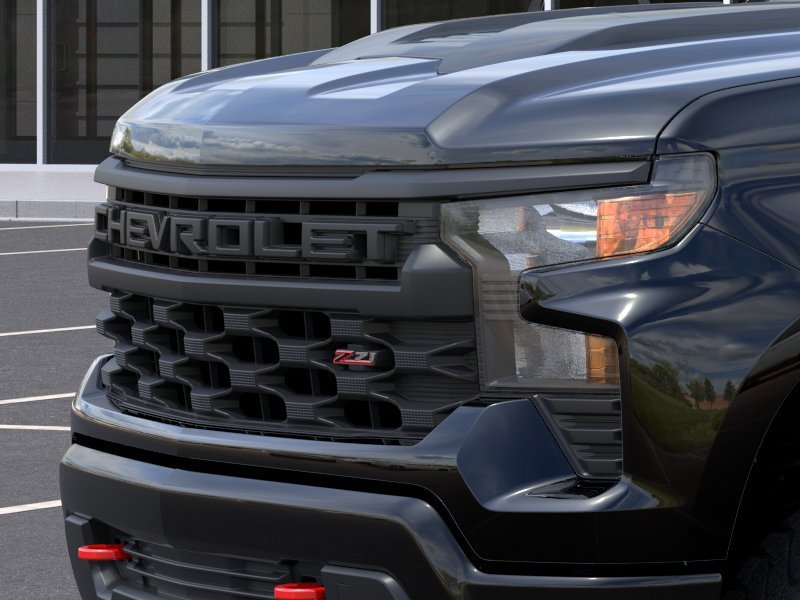 CHEVROLET SILVERADO 1500 Custom Trail Boss cabine multiplace 4RM 157 po 2026 Noir Sherbrooke - photo #12