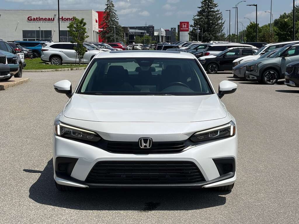 2022 Honda Civic Sedan White Gatineau - photo #1