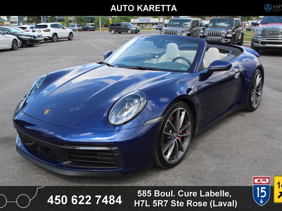 Porsche 911 2022 2022 Bleu
