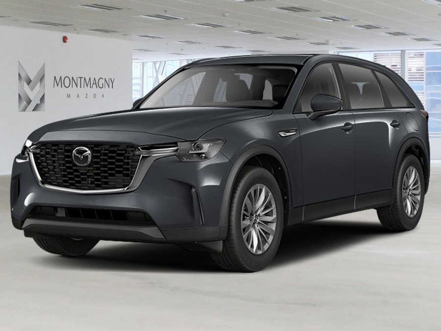 MAZDA CX-90 hybride rechargeable GS TI 2026 Noir de jais mica
