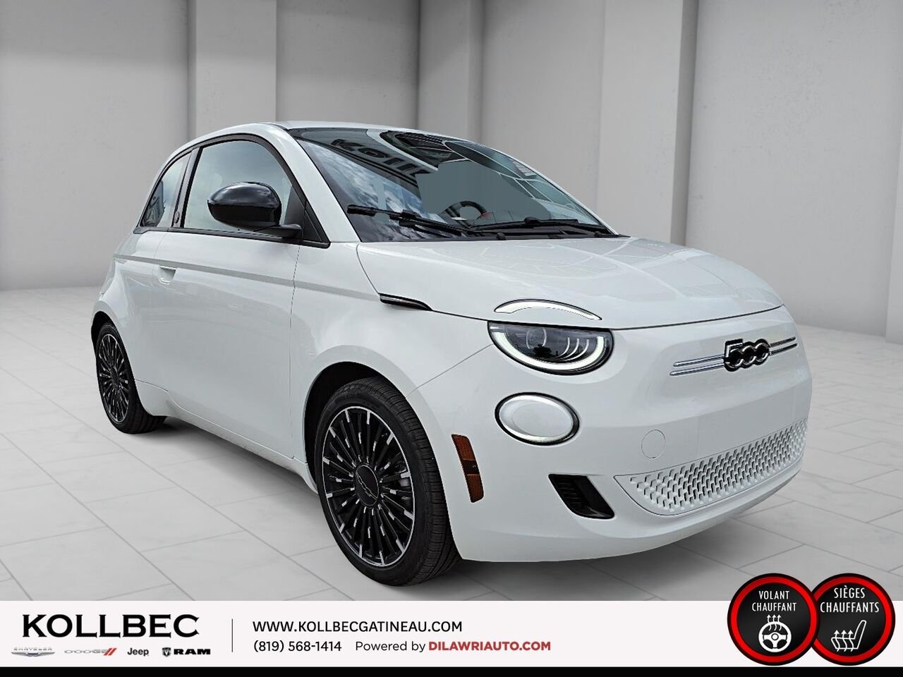 2025 FIAT 500E Édition (RED) White Ottawa & Gatineau - photo #12