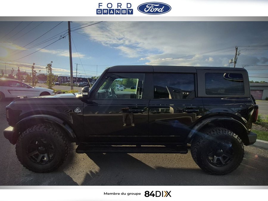 Ford Bronco Outer Banks évolué 4 portes 4x4 2022 Noir