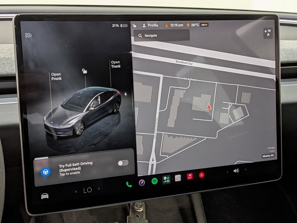 Tesla Model 3 2024 Gris Val-David - photo #28