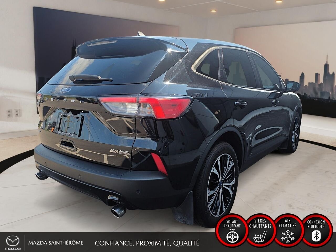 2022 Ford Escape Black Saint-Jérôme - photo #5