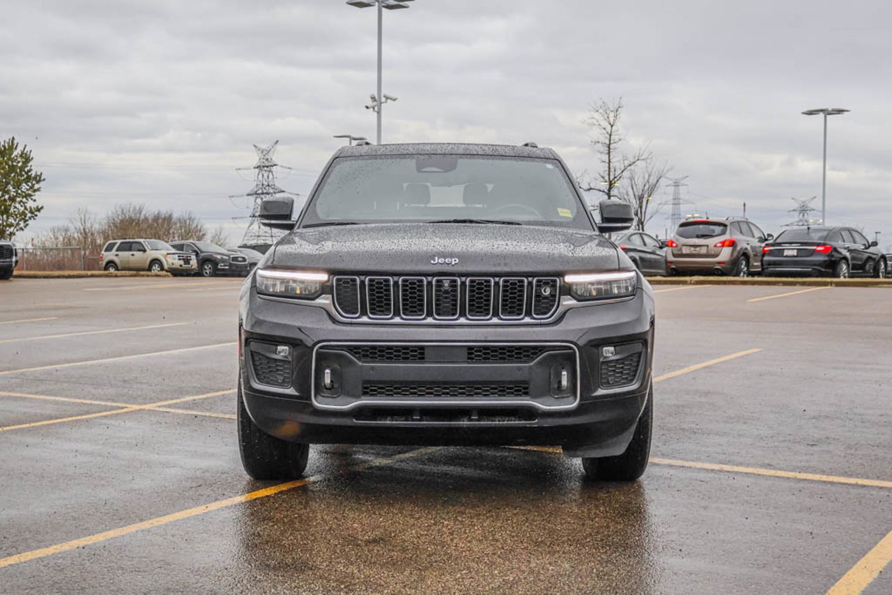 2022 Jeep Grand Cherokee L Overland 4x4 Ember Pearl Sherwood Park - photo #2
