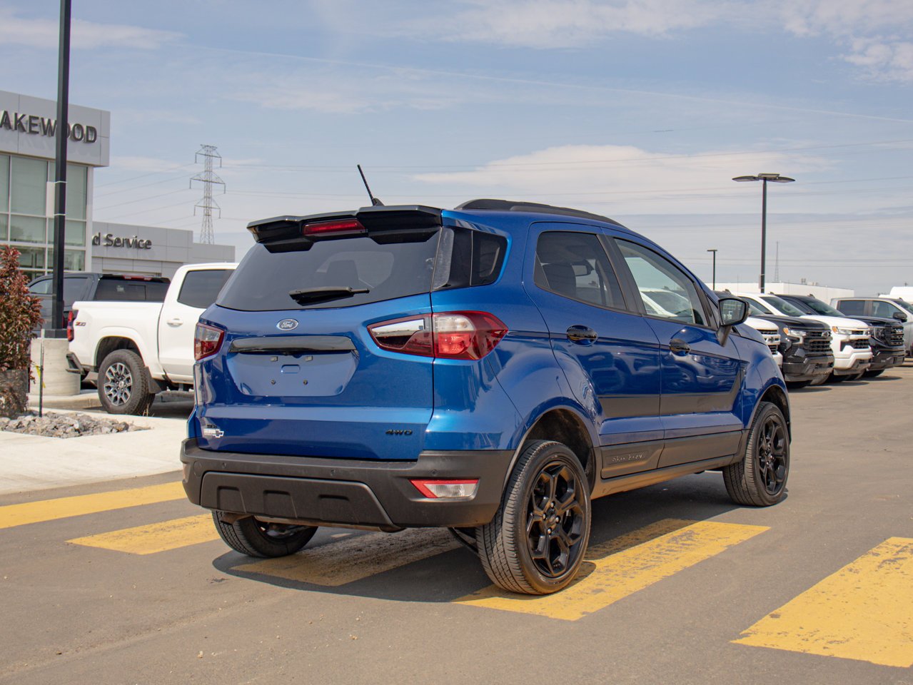 2022 Ford EcoSport SES 4WD Blue Sherwood Park - photo #9