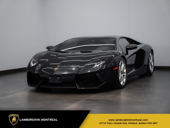 2013 Lamborghini Aventador 2013 Black