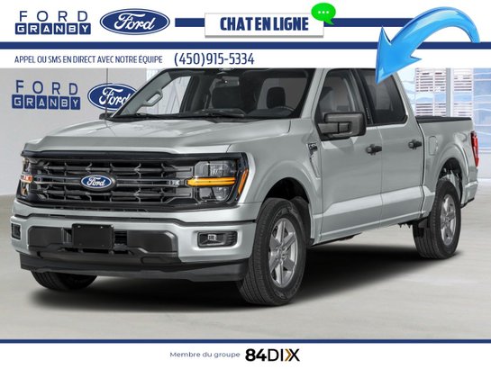 Ford F-150 XLT cabine SuperCrew 4RM caisse de 5,5 pi 2026 Avalanche
