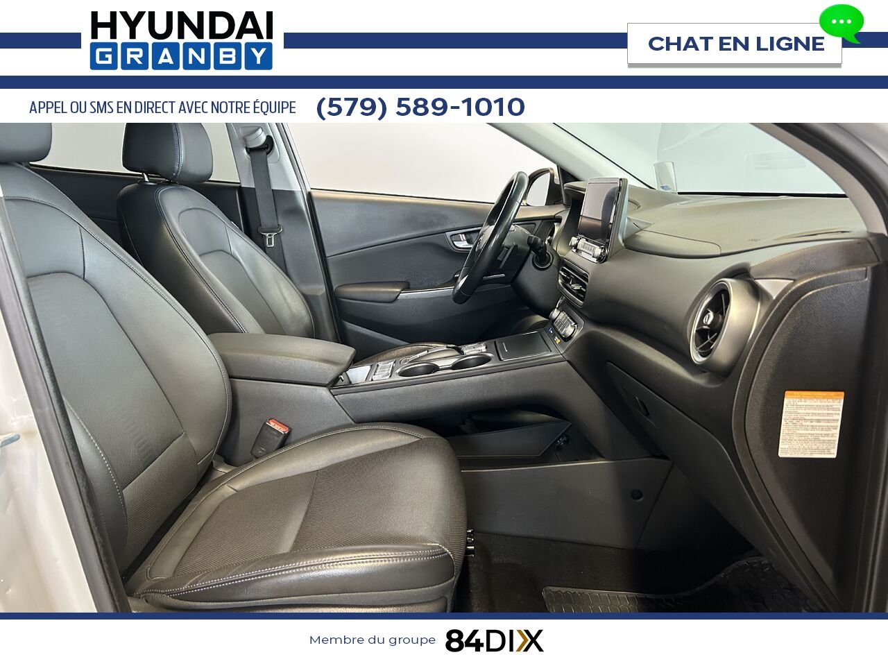 Hyundai Kona électrique 2023 Gris Granby - photo #24