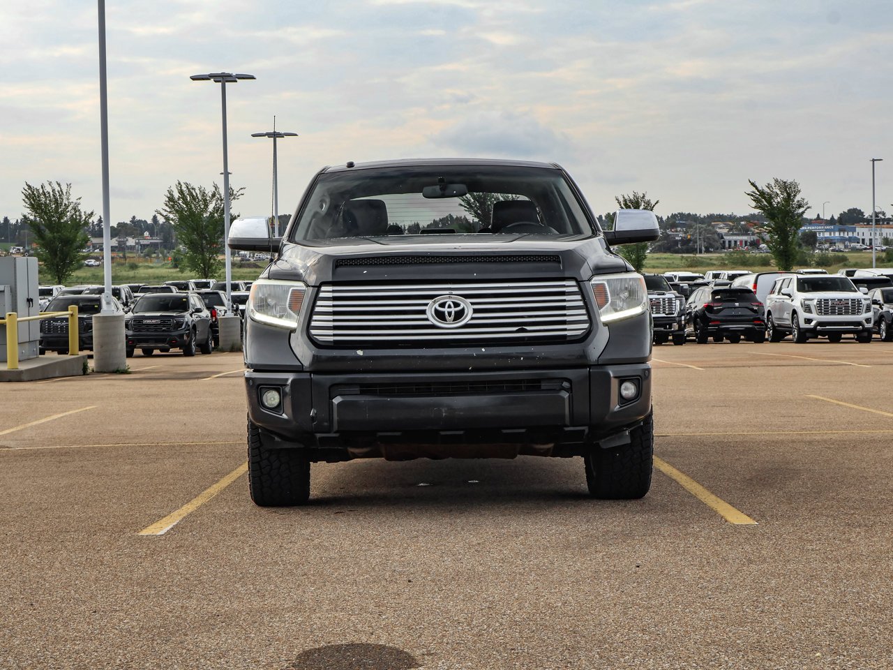 2015 Toyota Tundra 4WD Crewmax 146 5.7L Platinum Black Sherwood Park - photo #2