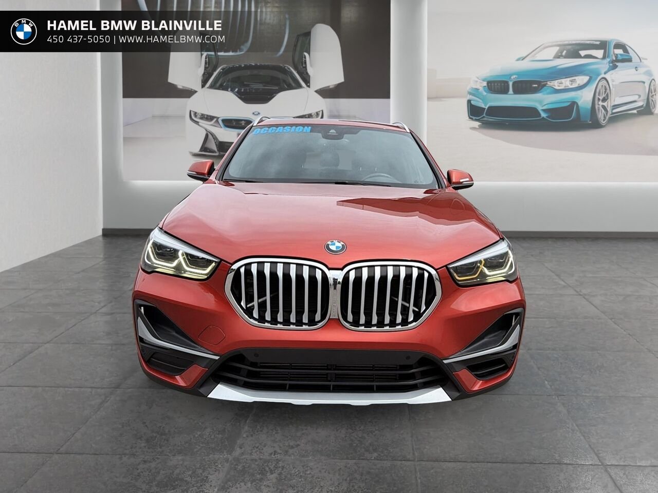 BMW X1 xDrive28i véhicule d'activités sportives 2020 Orange Blainville - photo #1