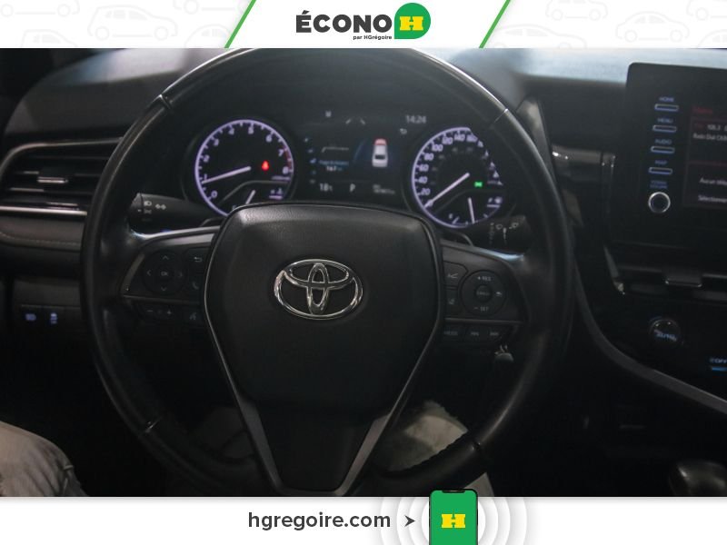 Toyota Camry 729790A | SE AWD GR ÉLEC A/C BLUETOOTH CAMÉRA MAGS 2021 Blanc Laval - photo #12