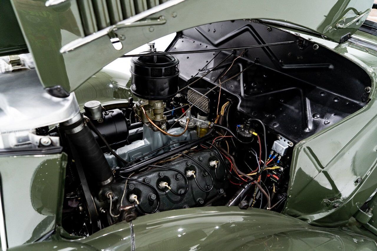 1936 Ford Model 48 Phaeton PRIX EN USD | Beautifully presented in original condition Green Montreal - photo #88