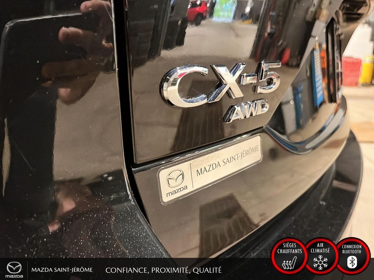 Mazda CX-5 2025 Noir Ste-Agathe des Monts - photo #8