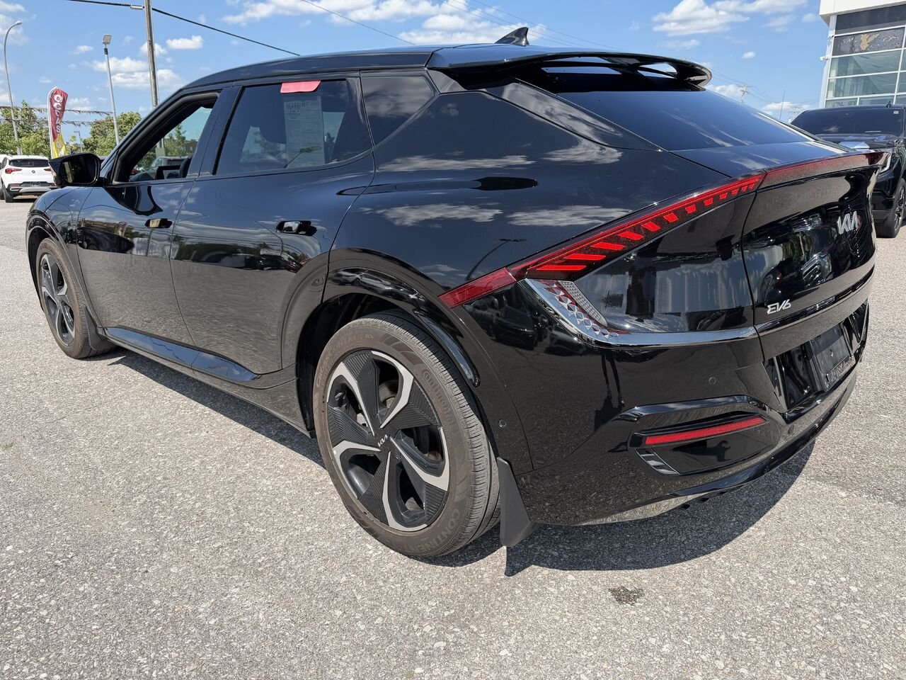 KIA EV6 GT LINE Land TI avec ensemble GT-Line 1 2024 Noir Gatineau - photo #18