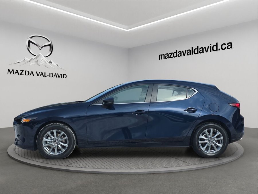 2025 Mazda Mazda3 Sport Automatique, tout équipé, sièges chauffants, caméra de recul fwd Deep Crystal Blue Mica