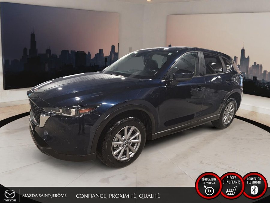 Mazda CX-5 GS | CUIR | AWD | MAGS | 2025 Bleu