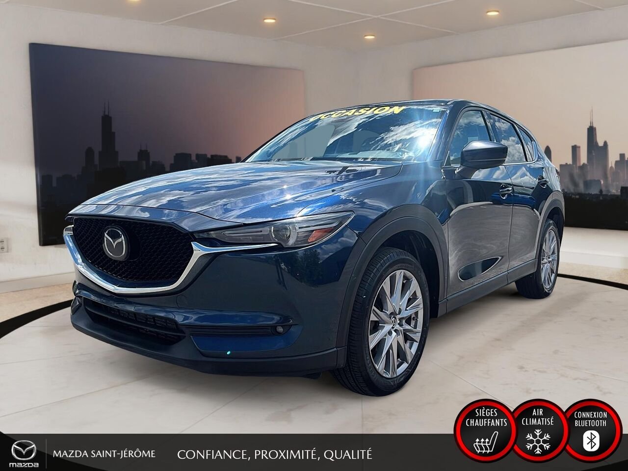 Mazda CX-5 2019 Bleu Saint-Jérôme - photo #0