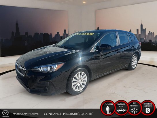 2019 Subaru Impreza 2.0i | COMMODITÉ | AWD | HATCHBACK Black