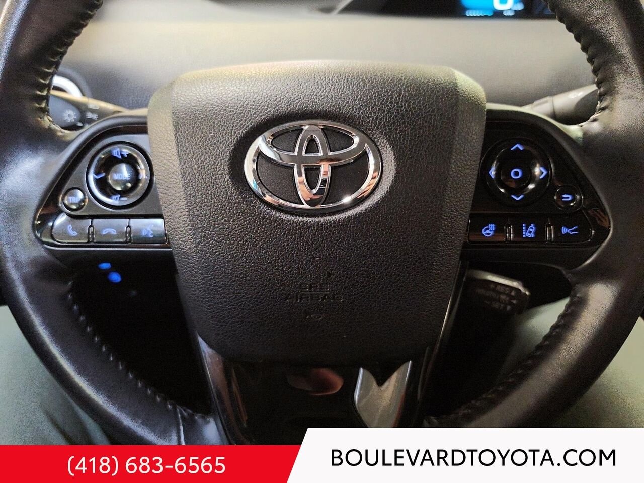 Toyota Prius Prime 531824-30 | TRANSMISSION AUTOMATIQUE 2021 Bleu Québec - photo #9