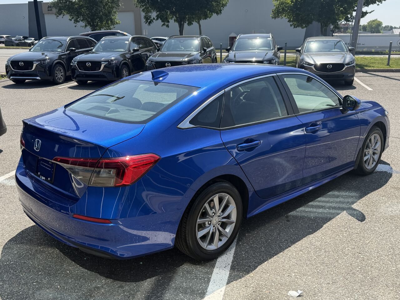 Honda Civic Berline 2022 Bleu Ste-Marie - photo #4