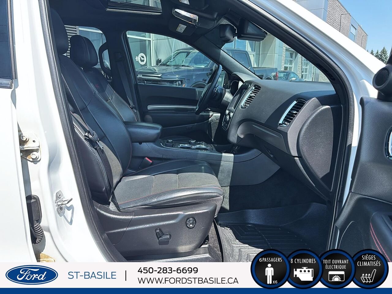 DODGE DURANGO 2015 Blanc Saint-Basile-le-Grand - photo #11