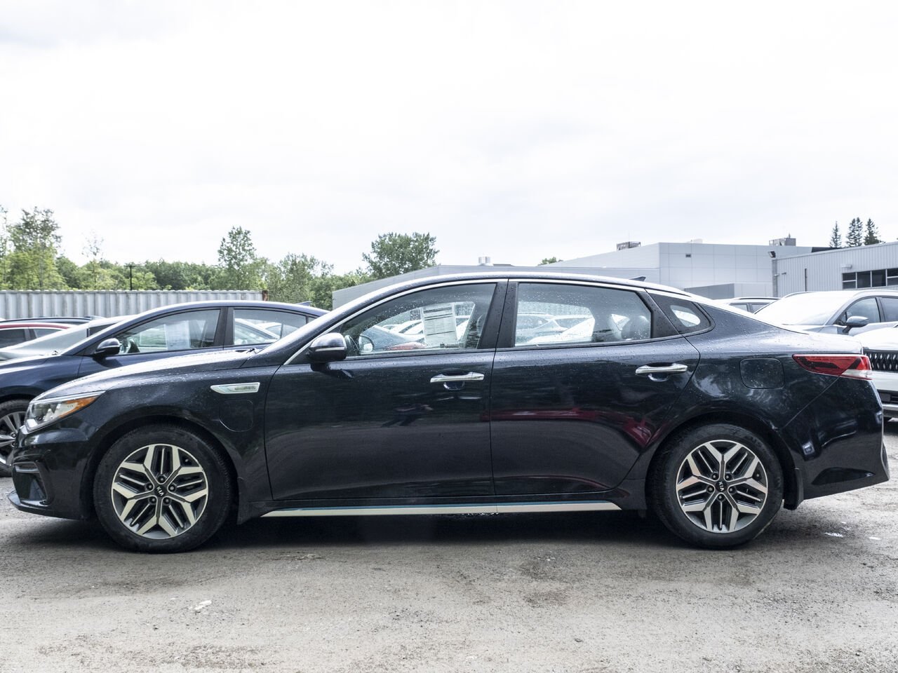 Kia Optima hybride rechargeable 2020 Bleu Gatineau - photo #2