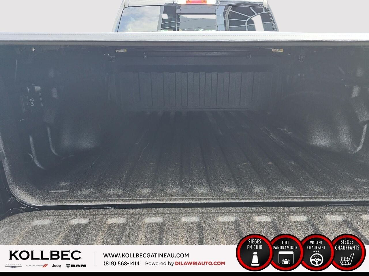 RAM 1500 SPORT Sport cabine d'équipe 4x4 caisse de 5 pi 7 po 2025 Noir Ottawa & Gatineau - photo #22