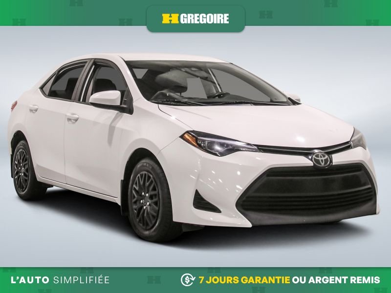 2019 Toyota Corolla White Blainville - photo #0