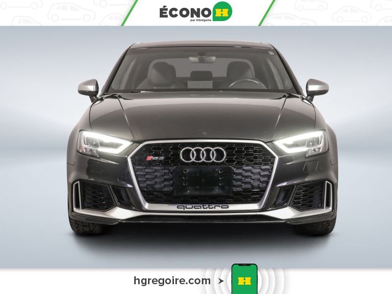 Audi RS 2018 Noir Laval - photo #1