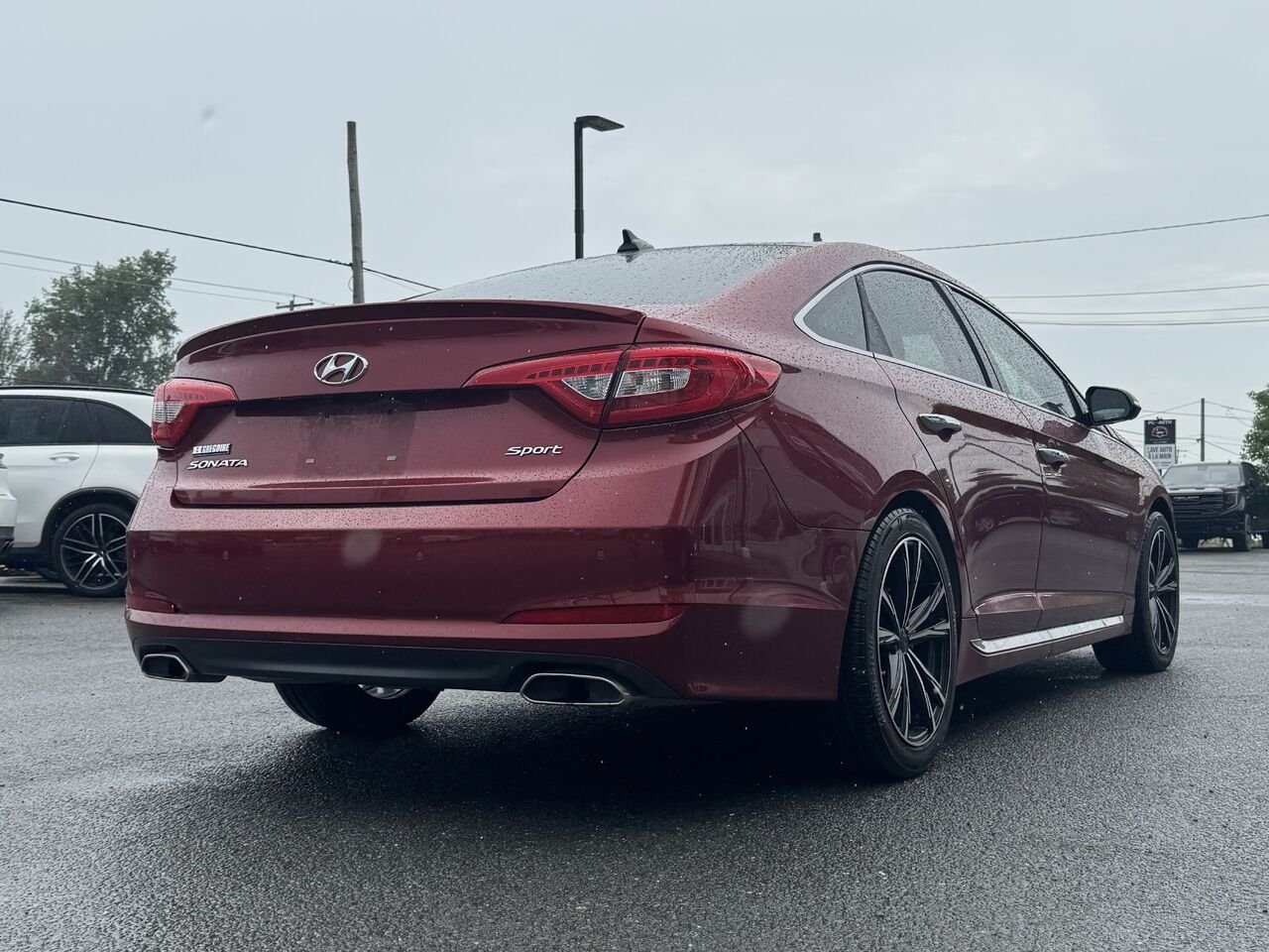 Hyundai Sonata Sport 2015 Rouge Granby - photo #6