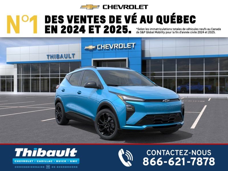 CHEVROLET Bolt RS 4 portes TA 2027 BLEU MARINA METALLISE Sherbrooke - photo #0